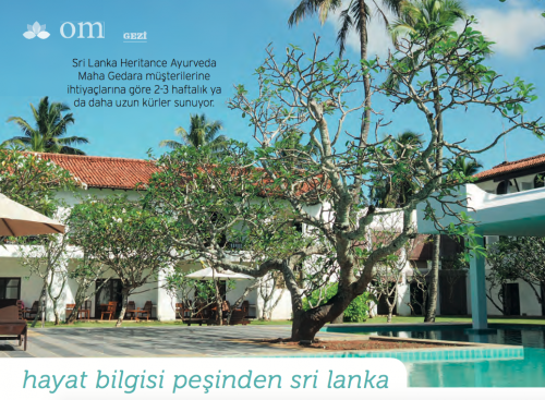 Hayat Bilgisi Peşinden Sri Lanka  [yoga journal]