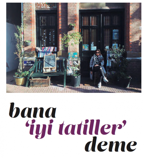 bana iyi tatiller deme  [yoga journal]